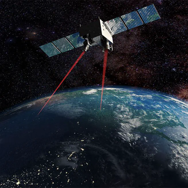 Multi-Mode Quantum Memories For High-Throughput Satellite Entanglement Distribution